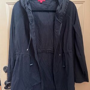 Women's Black Hooded Jacket